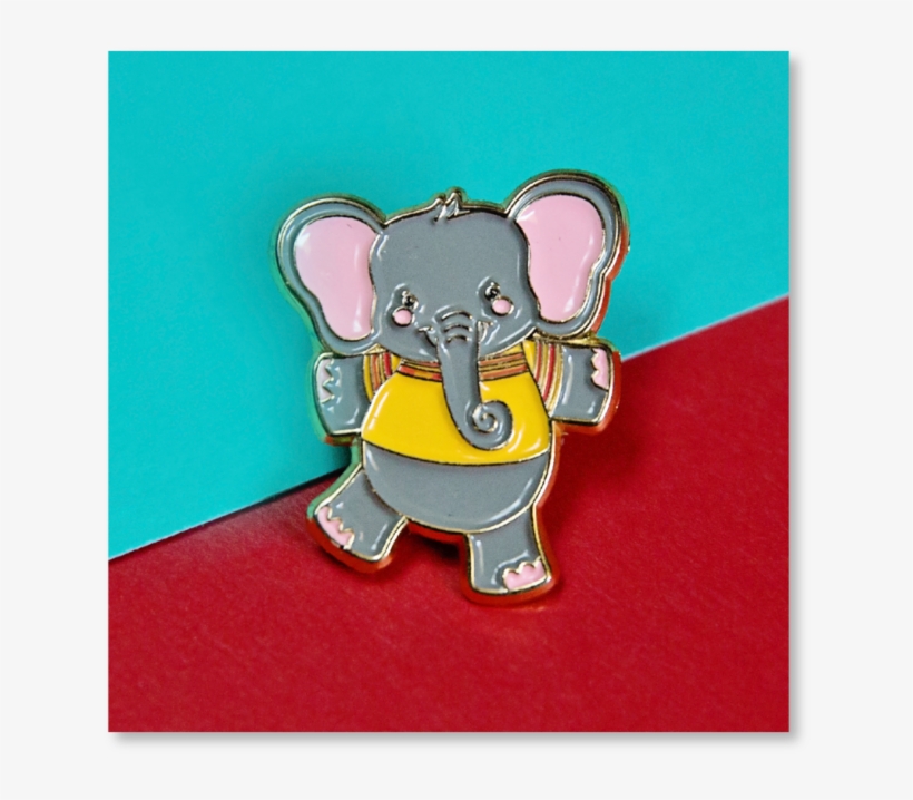 Lil' Libros Un Elefante Pin - Lil' Libros, transparent png
