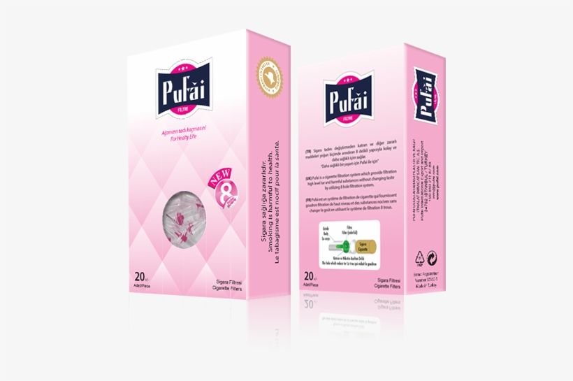 Pufai Slim Cigarette Filters Holder Cigarette Filters - Cigarette, transparent png