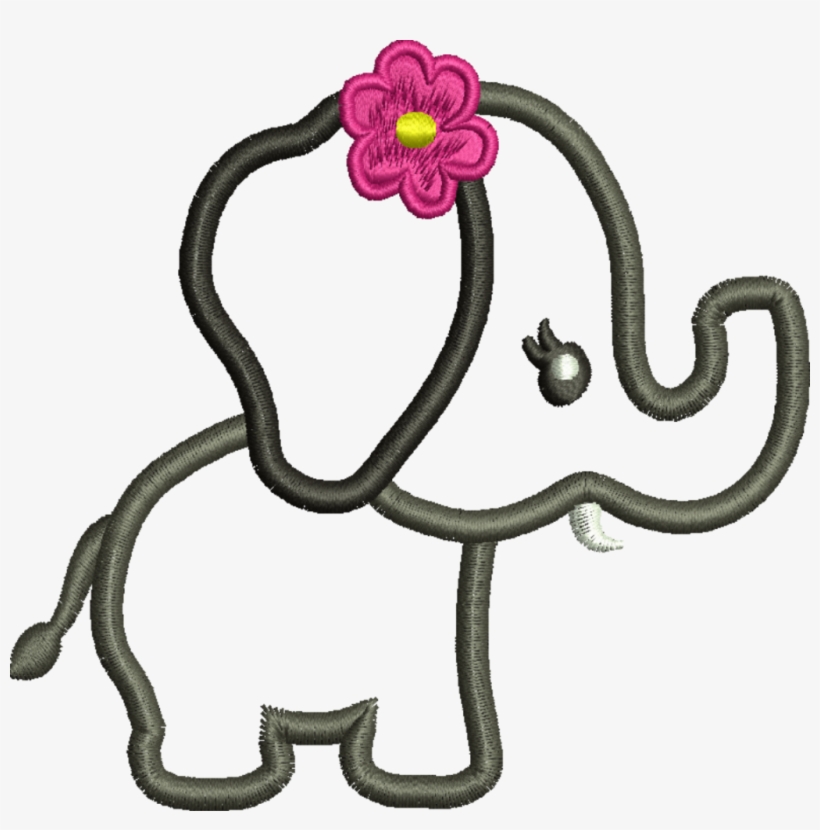 Aplique Para Bordar Elefante, transparent png