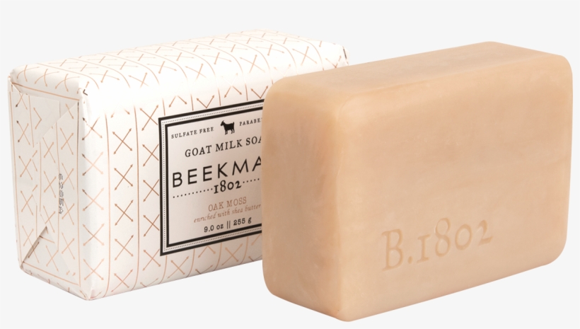 Oak Moss Goat Milk Bar Soap 9 Oz - Beekman 1802 Goat Milk Bar Soap, transparent png