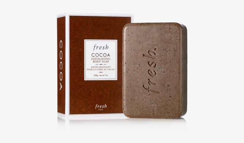 Fresh Cocoa Exfoliating Body Soap, transparent png