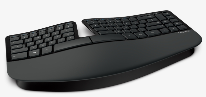 Microsoft Microsoft's - Microsoft Sculpt Ergonomic Keyboard, transparent png