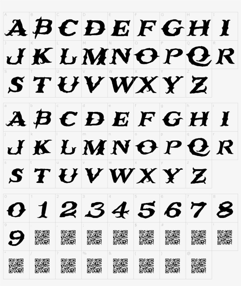 Rusty Nail Font - Pixel Font, transparent png