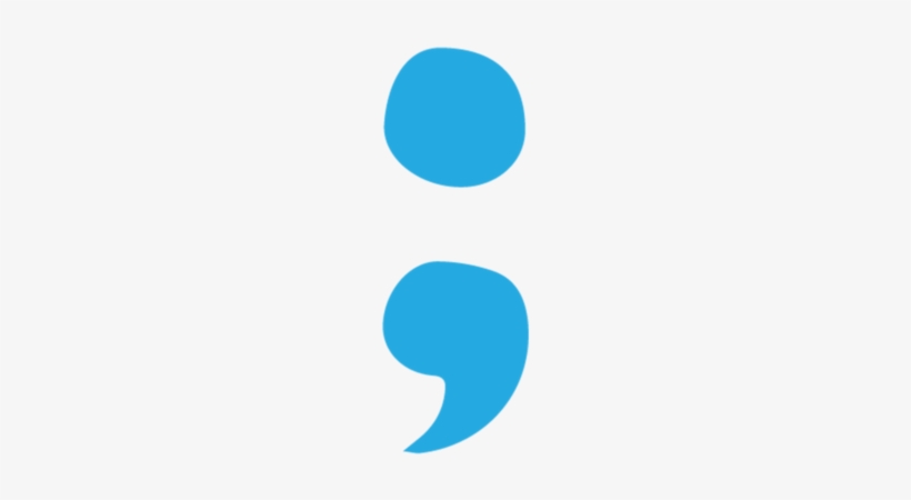 Project Semicolon, transparent png