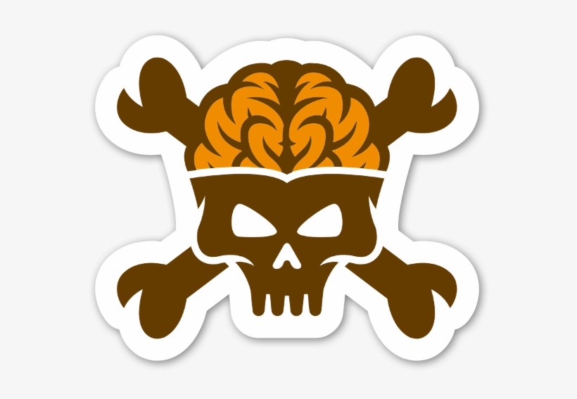 Danger Brain Sticker - Danger Brain, transparent png