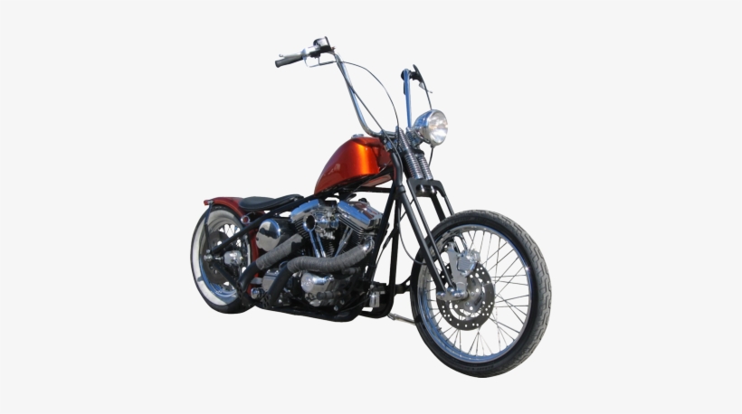 Chopper Motorcycle Png - Bobber Motorcycles Ape Hangers, transparent png