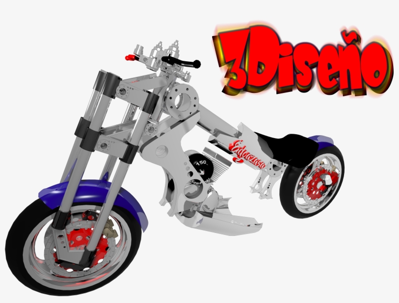 Made With Autodesk 3ds Max 3d Modeling And Animation - Toy Motorcycle, transparent png