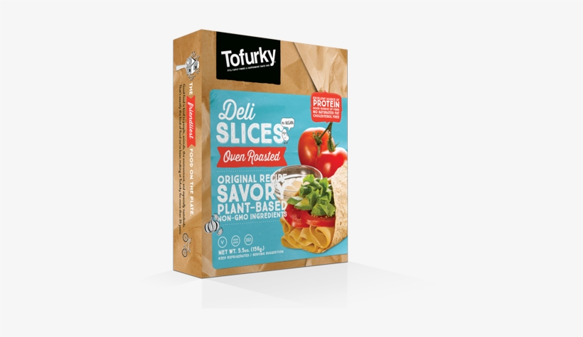 1 - - Tofurky Peppered Deli Slice, transparent png