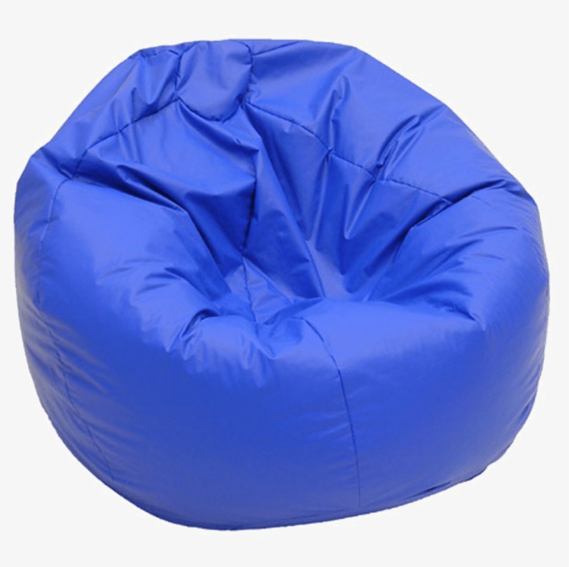 Bean Bag Png Transparent Image - Bean Bag Chair Dark Blue, transparent png
