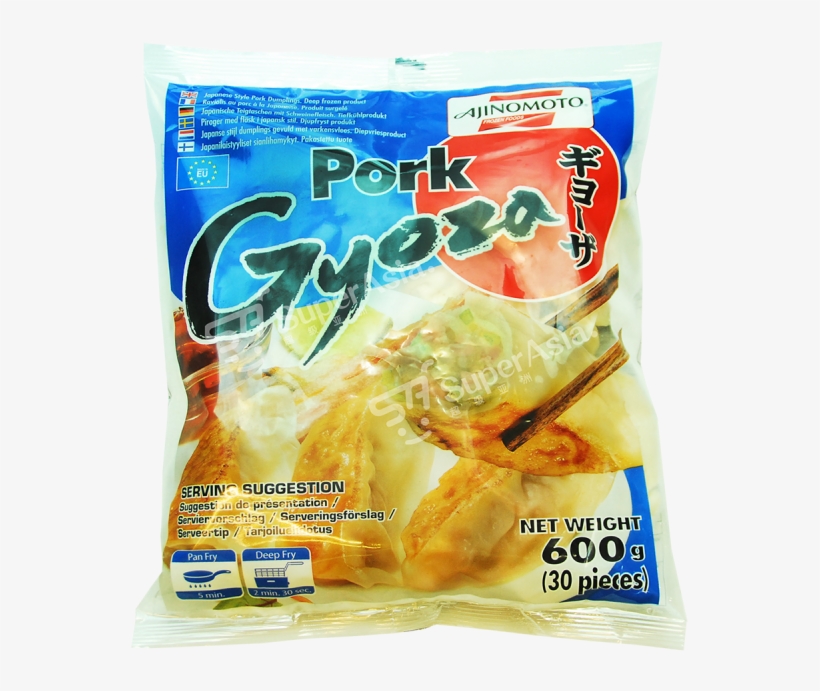 Dumpling - Instant Food - All Categories - Ajinomoto Japanese Style Pork Gyoza (30 Pieces) 600g, transparent png