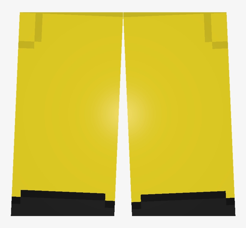 Suit Bottom Gold - Unturned Bottom, transparent png