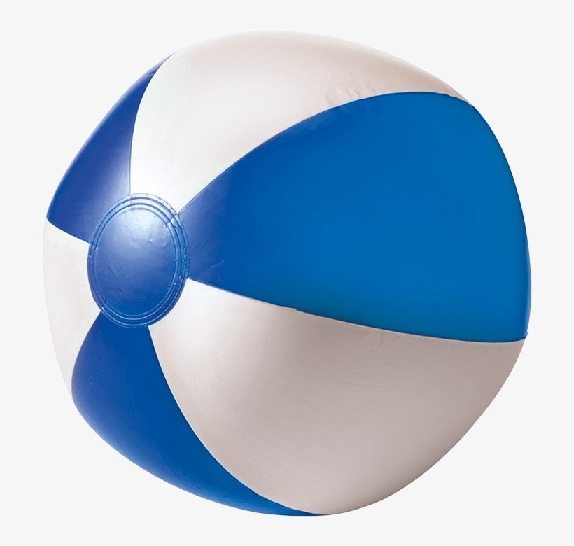 Br9620 Two Tone Inflatable Beach Ball, - Blue Beach Ball Png, transparent png