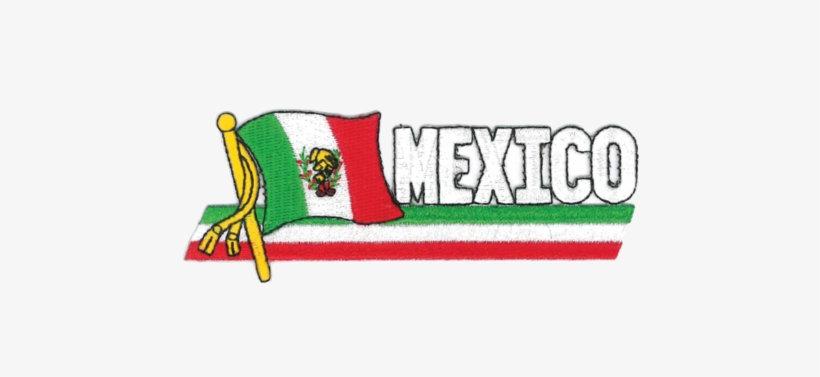 1409 Mexican Flag Patch - Linens, transparent png