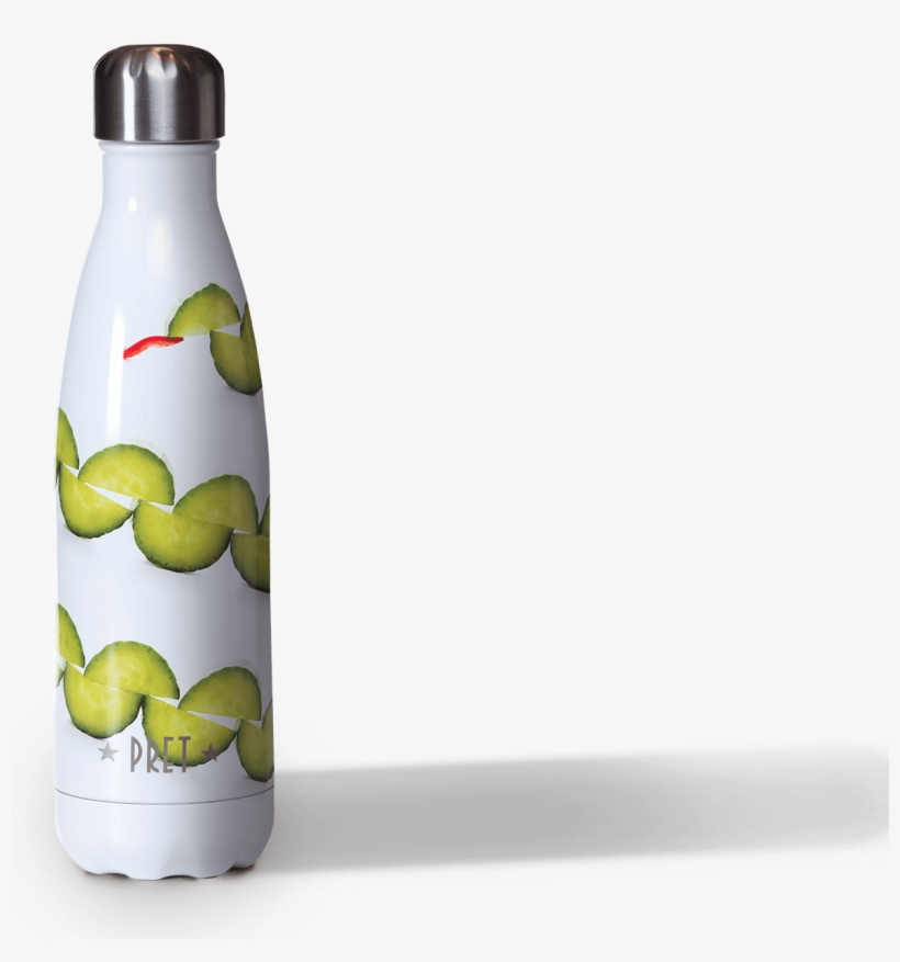 Pret's Reusable Bottle - Water Bottle, transparent png