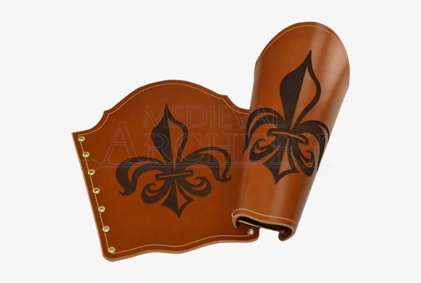 Engraved Fleur De Lis Bracers - Emblem, transparent png