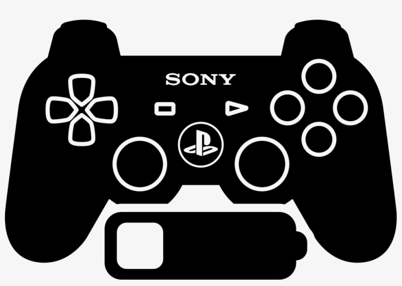 Ps 3 Games Control With Low Battery Status Comments - Playstation Controller Silhouette, transparent png