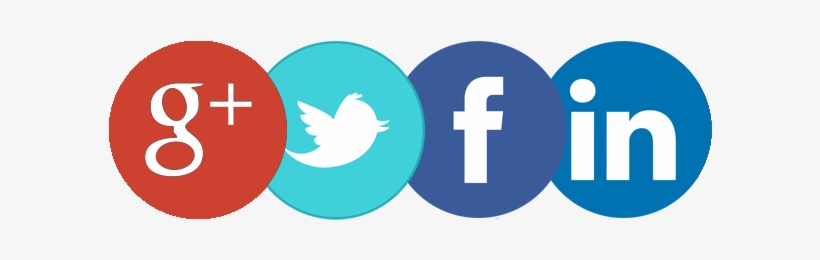 Twiter Linkedin And Icon - Photograph, transparent png