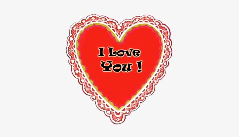 I Love You Message For Valentines Day - Clip Art, transparent png