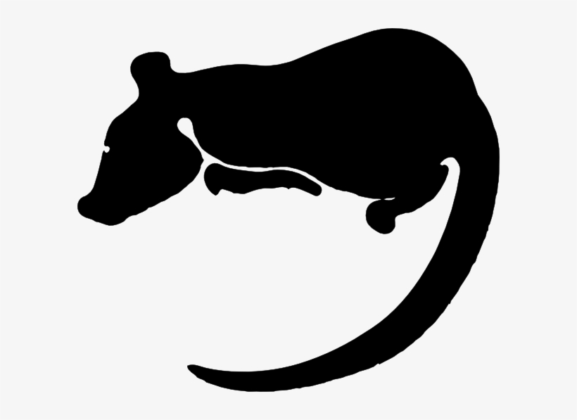 Original Png Clip Art File Rat Silhouette Svg Images, transparent png