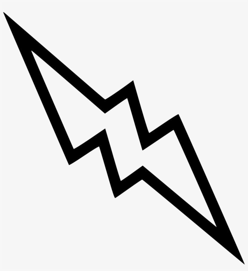 Lightning Comments - Geometric Shape, transparent png