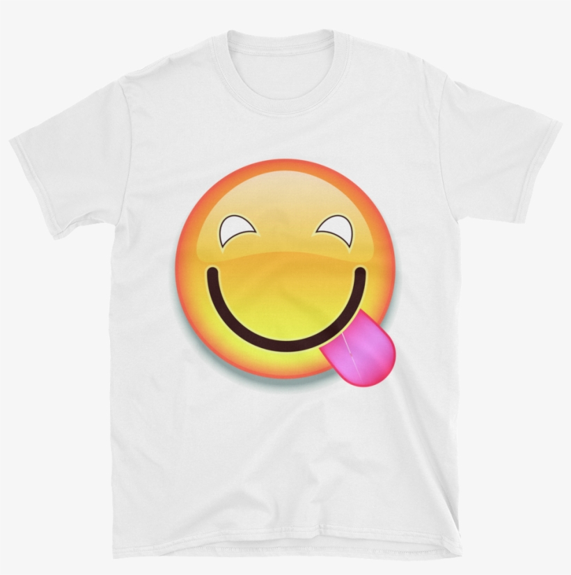 Very Happy Emoji - T-shirt, transparent png
