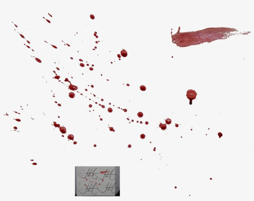 Blood Splatter - Respingos Sangue Png, transparent png