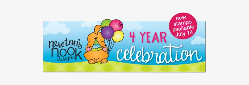 Today Is The Last Day Of Reveals For The 4 Year Celebration - Newton's Nook Designs Purr-fect Die Set - Festive Tree, transparent png