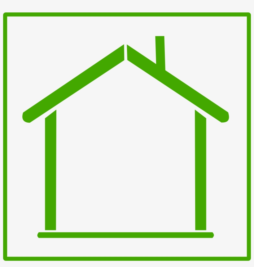 How To Set Use Green Home Icon Clipart, transparent png