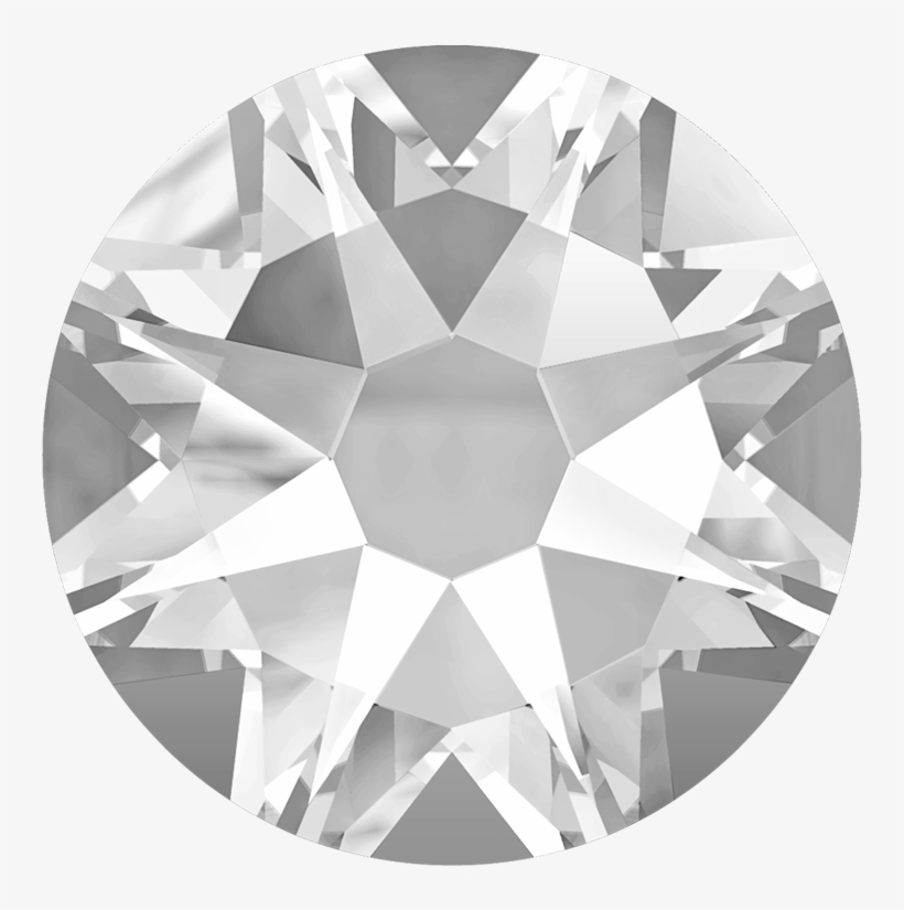 Quick View - Swarovski Crystal Flatback, transparent png