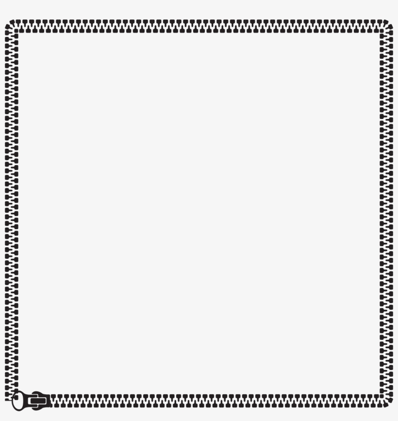 This Free Icons Png Design Of Zipper Frame 2, transparent png