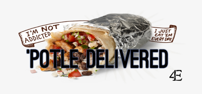 Addicted Chipotle Burrito - Chipotle Menu, transparent png