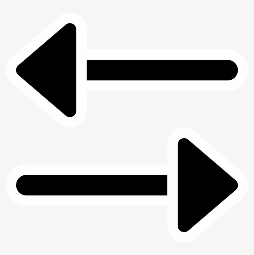 Clipart - Mono Arrowheads - Icon, transparent png