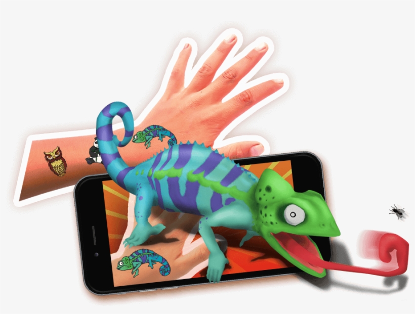 Realidad-aumentada - Tatuajes En Realidad Virtual, transparent png