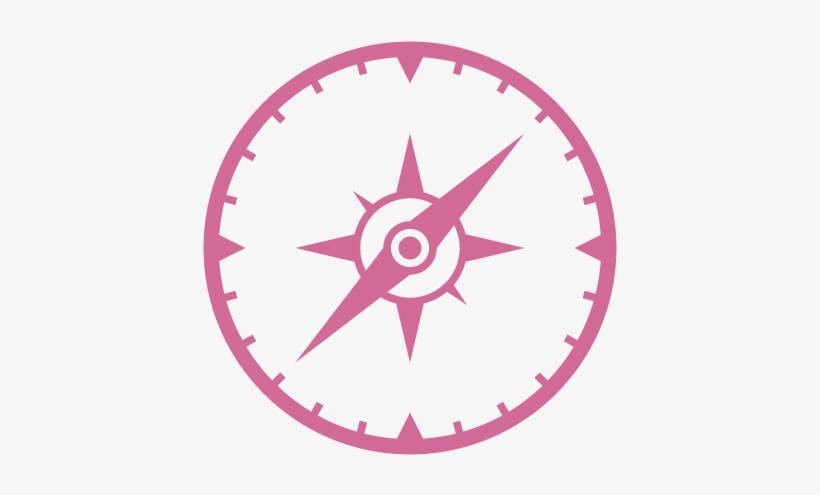 Compass Clipart Pink - First Choice Appraisal Management, transparent png