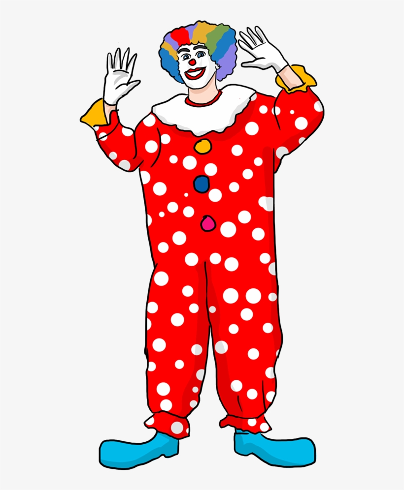 Clown Free To Use Clip Art - Tall Clown Clipart, transparent png