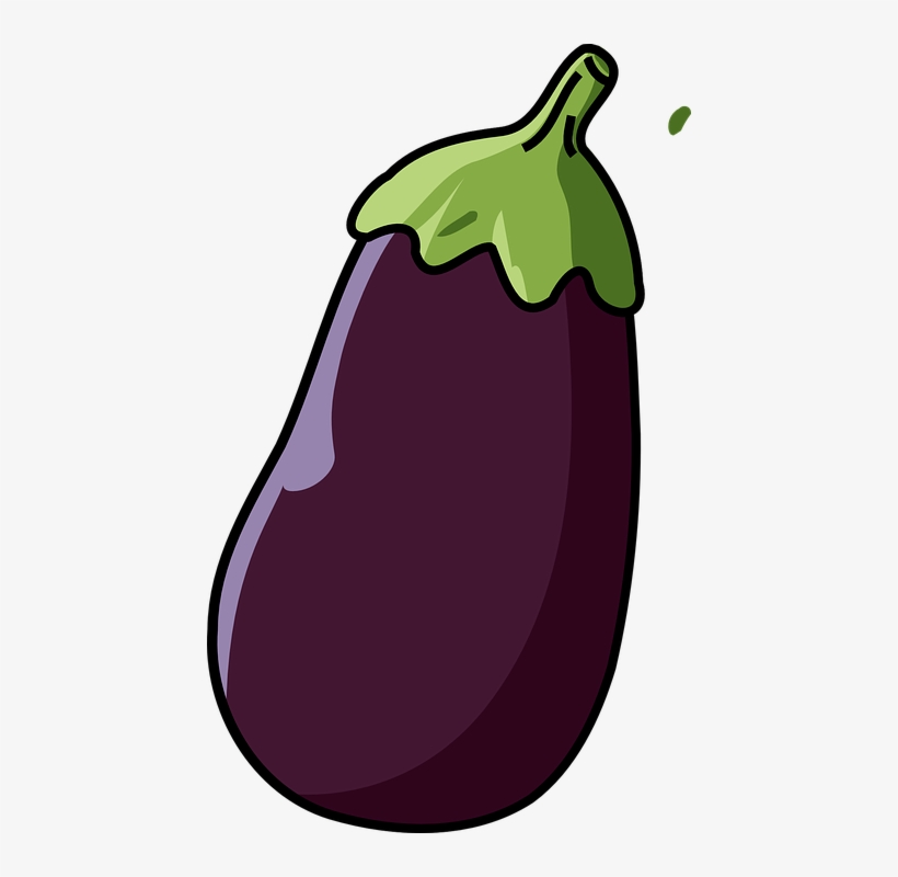 Download Transparent Eggplant Purple Clip Art Eggplant Clipart PNGkit