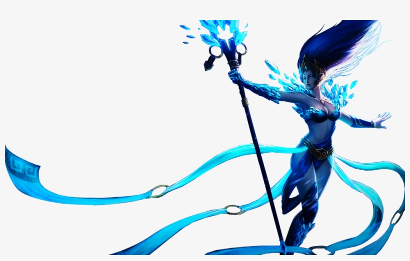 Frost Queen Janna Skin Png Image - League Of Legends Janna Png, transparent png