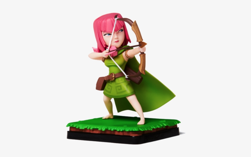 Brady55 Giveaway-archer - Clash Of Clans Archer Figure, transparent png