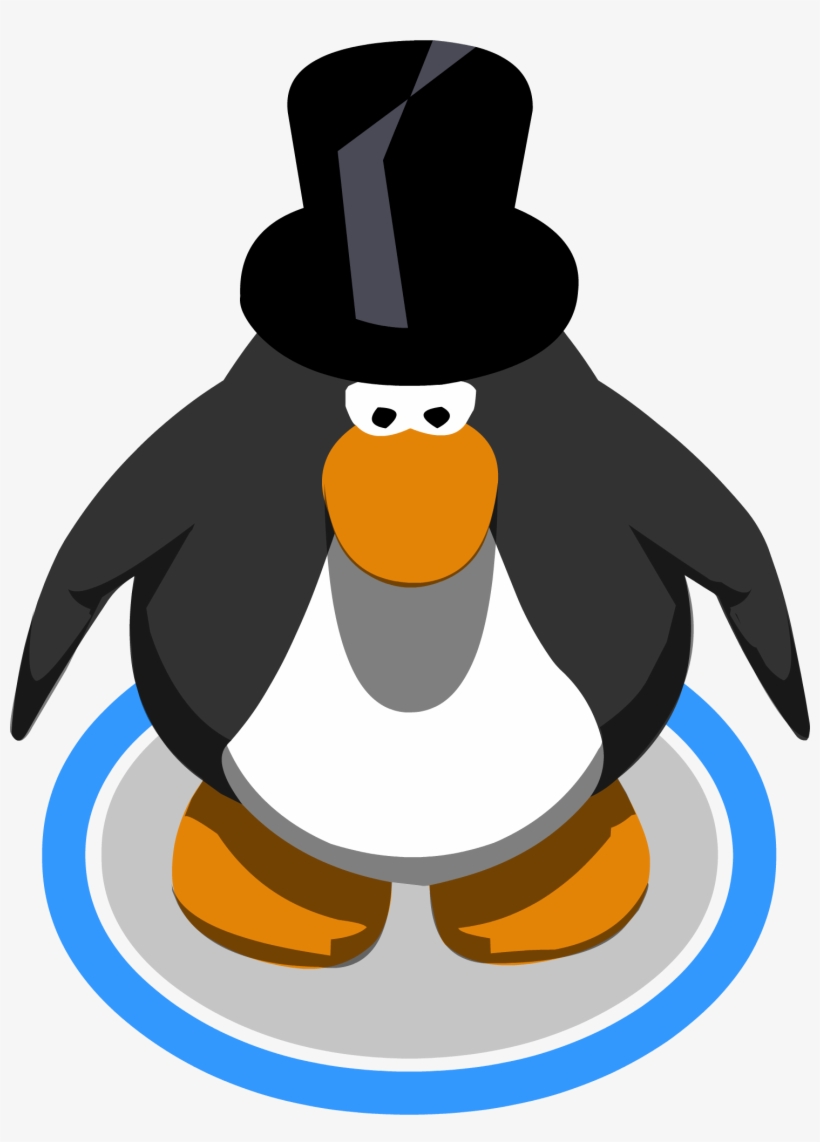 Top Hat Ingame - Penguin With Top Hat, transparent png
