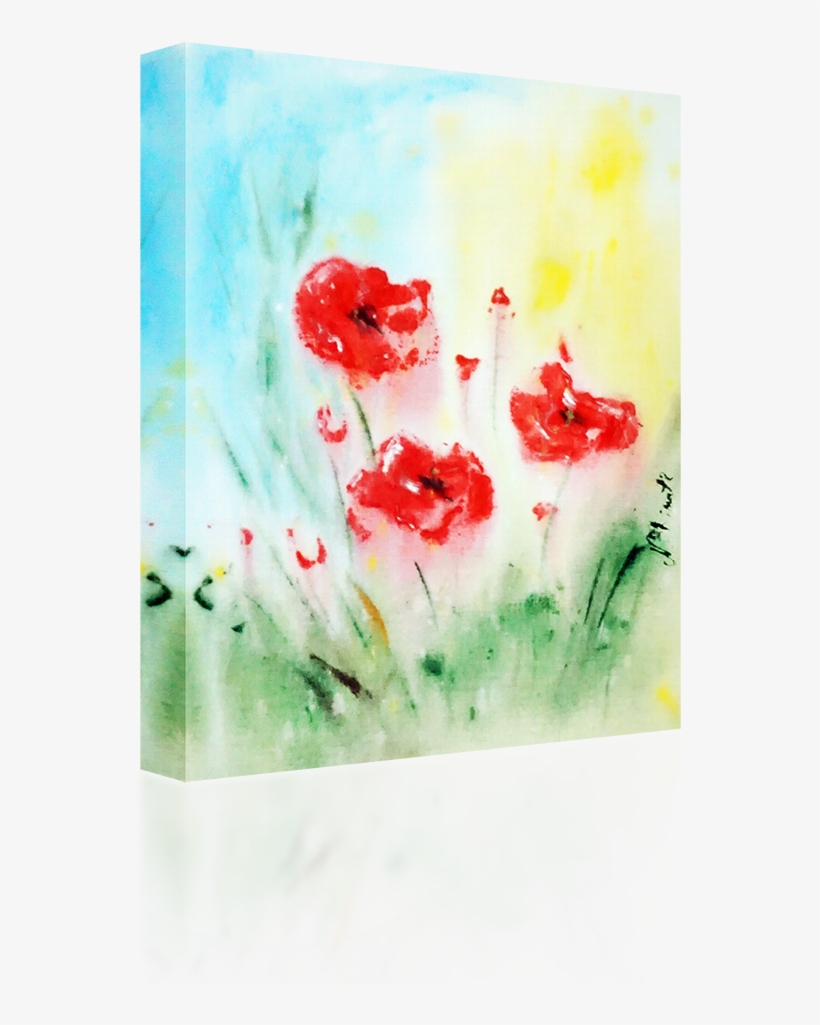 Three Flowers - Watercolor Paint, transparent png