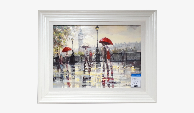 London In The Rain London In The Rain - Art Print: Ewa Art Print By Ewa : 20x28in, transparent png