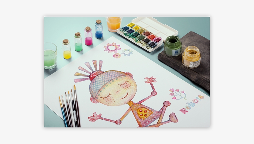Thank You For Watching - Watercolor Painting, transparent png