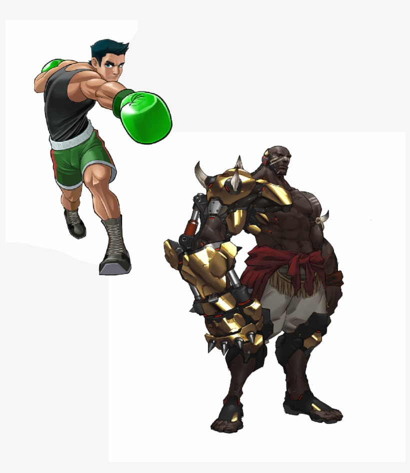 Doomfist X Little Mac Overwatch, Nintendo, Mac, March - Doomfist Ready Player One, transparent png