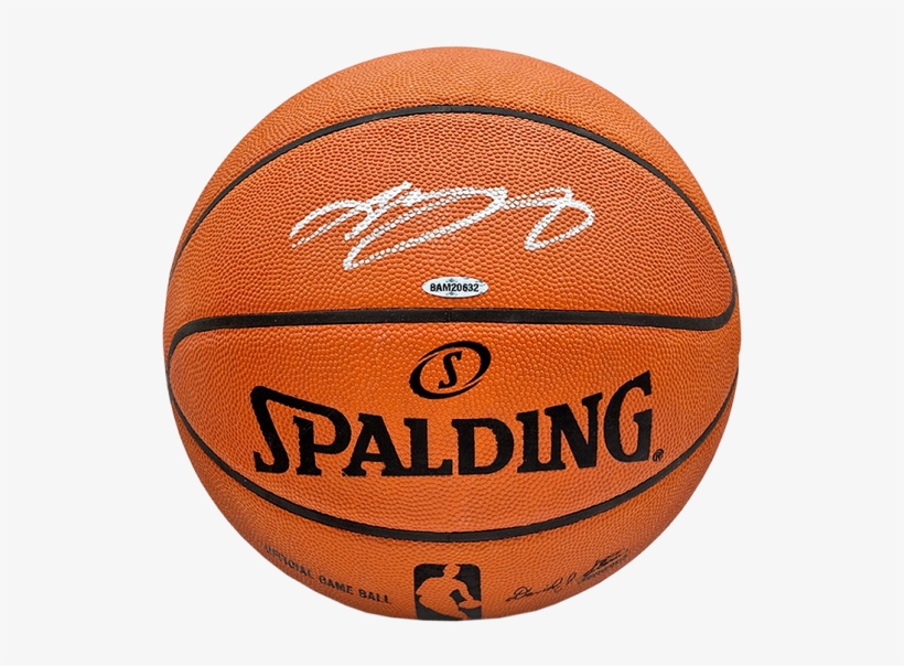 Ballon Spalding Dédicacé Par <b>lebron - Lebron James Signed Basketball - Authentic Spalding, transparent png