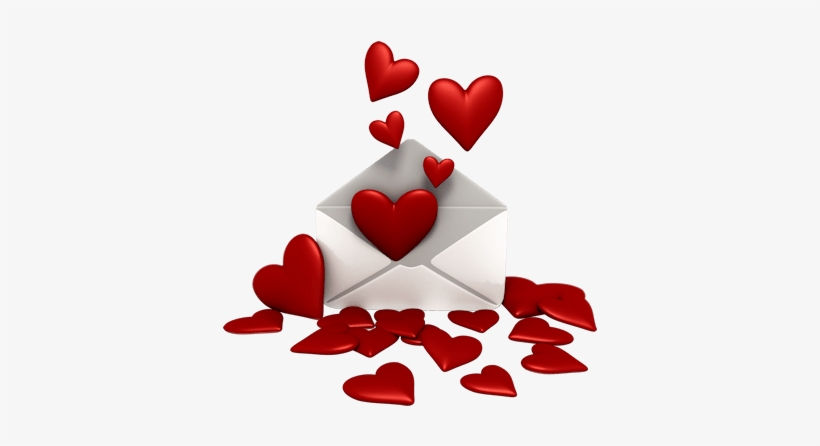 Carta Plena De Corazones - Corazones Png, transparent png