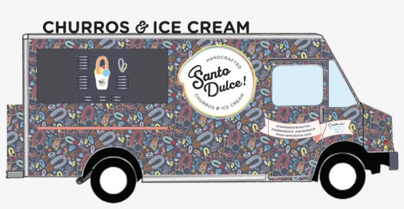 Truck - Ice Cream, transparent png