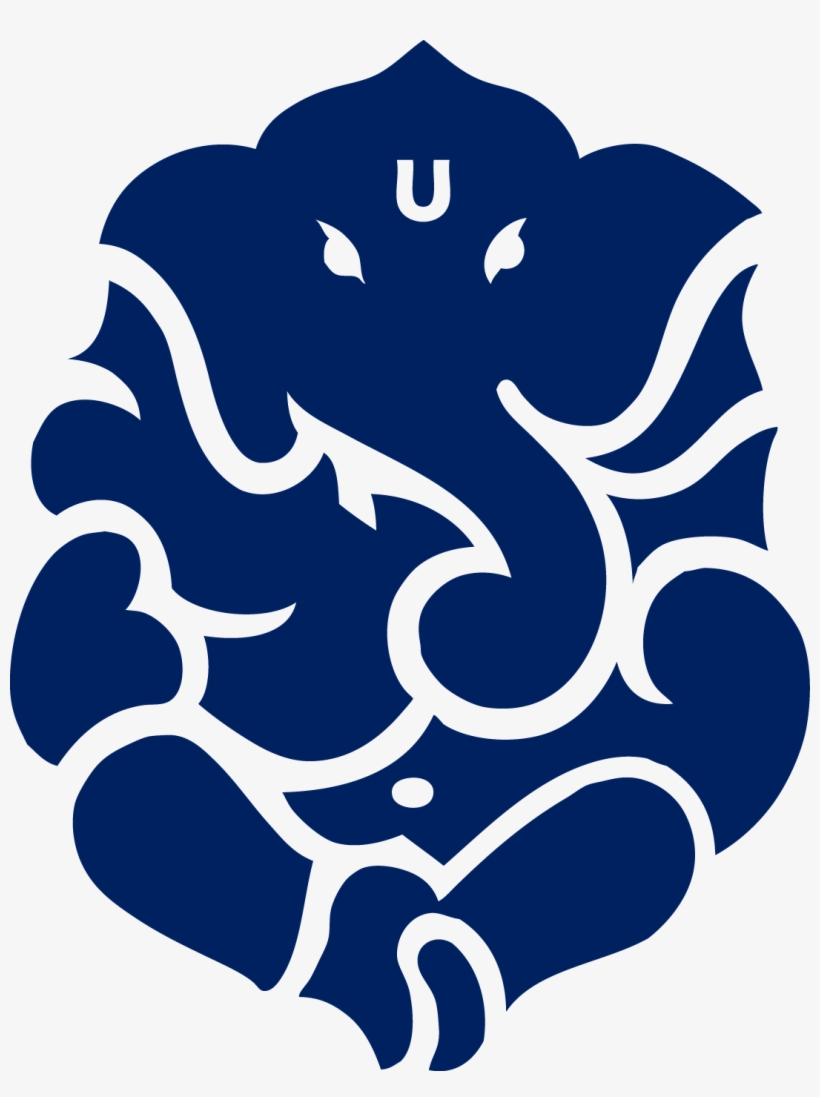 Ganpati Clipart Png - Ganpati Black And White, transparent png