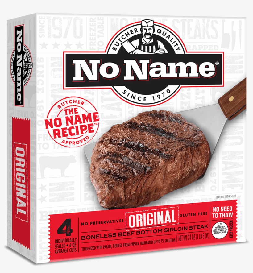 No Name® Steaks Original - No Name Steaks, transparent png