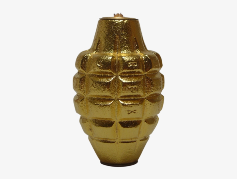 Gold Pineapple Single - Grenade, transparent png