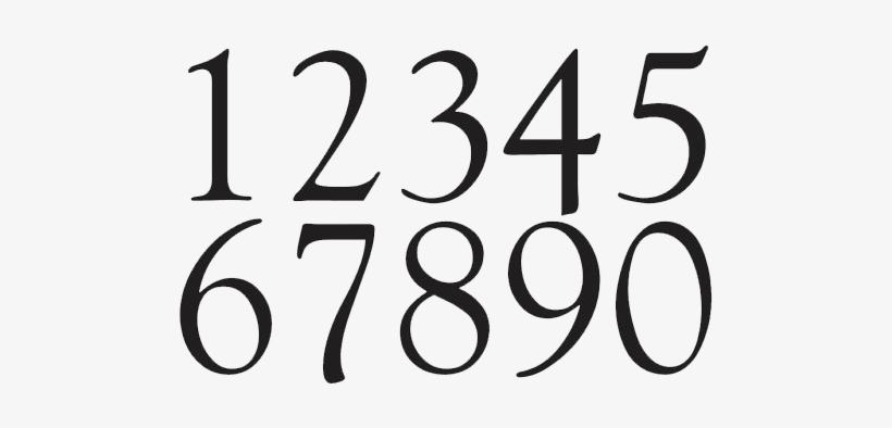 Numbers Png Transparent - Transparent Numbers Png, transparent png